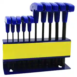 10 Pc. T Handle Hex Key Allen Wrench Set SAE