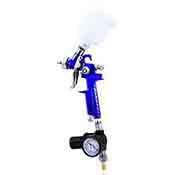 Mini HVLP Paint Spray Gun Sprayer with Gauge