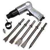 Air Hammer with 5 Pc. 190 mm Chisel Set