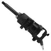 Air Impact Wrench 1 inch Drive Long Shank 4000 ft/lb with 2 Sockets