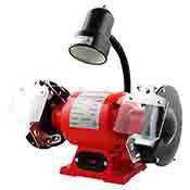 8 Inch Bench Grinder with Light Electric 3/4 HP Machine