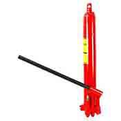 Ram Jack 8 Ton Long Hydraulic Double Pump Piston Clevis Hook Bottom