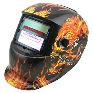 Welding Helmet Auto Darkening Solar Power Fast Dark Ghostrider Design