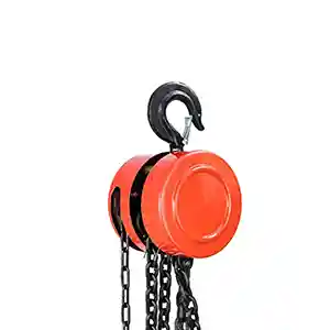 2 Ton Chain Hoist Winch 8 Foot Lift 4000 lb. Capacity