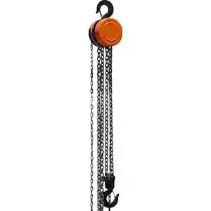 5 Ton Chain Hoist Winch Puller Lift 10 ft. Hardened Chain
