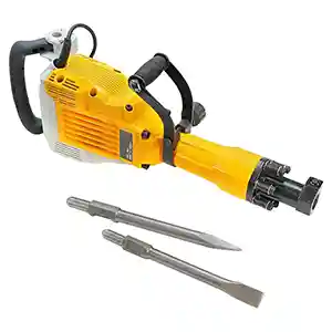 Demolition Jack Hammer with Chisel and Point 3600 Watt Electric Motor