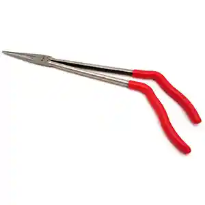 Long Nose Pliers Pistol Grip 9" Wire Cutter and Crimper Titan 11400