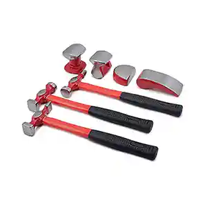 Titan Tools 7 Pc Autobody Hammer Set 15084