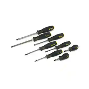 Titan Tools 8 Pc Standard Screwdriver Set 17208