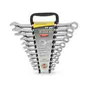 Titan Tools 11 Pc SAE Raised Panel Combination Wrench Set 17327