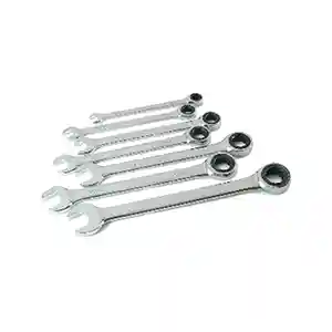 Titan Tools 7 Pc Metric Ratcheting Wrench Set 17351