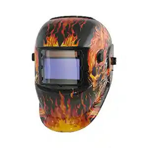 Titan Tools Solar Powered Auto Dark Flame Welding Helmet 41266