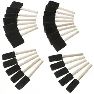 Woodstock 24 pc Foam Sponge Brush Set D2031
