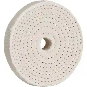 Woodstock Buffing Wheel 3 Inch x 40 Ply Spiral Sewn Cotton D2499