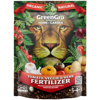 GreenGro™ Biologicals Home & Garden Tomato, Veggie & Herb Fertilizer 5-4-3