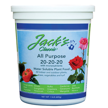 Jack's Classic All Purpose Fertilizer 20-20-20