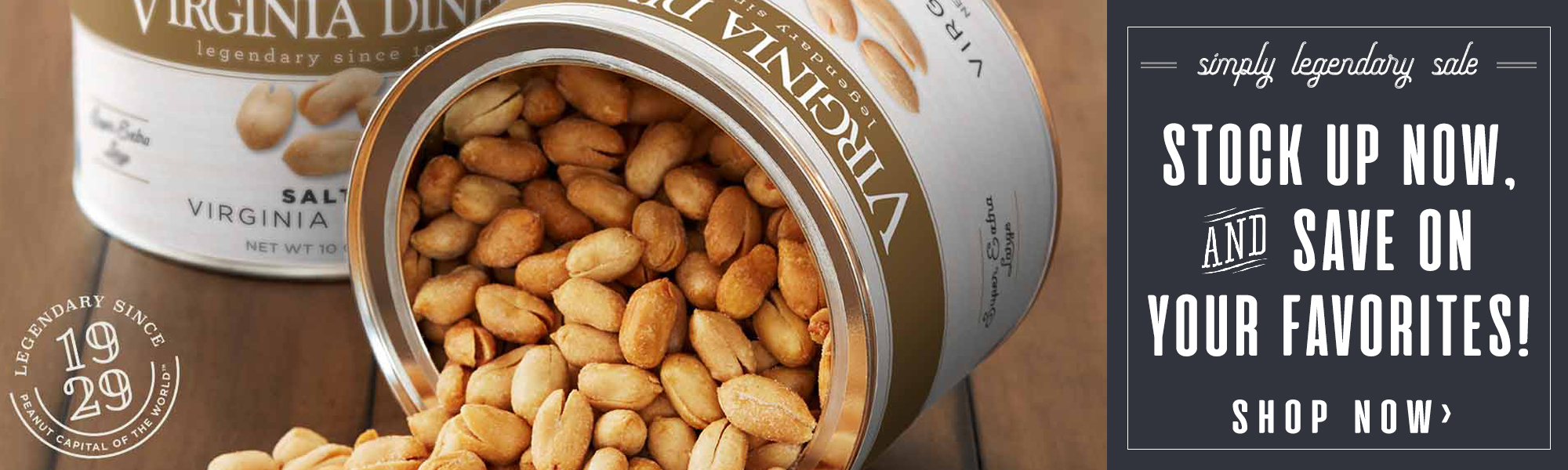 Salted Virginia Peanuts