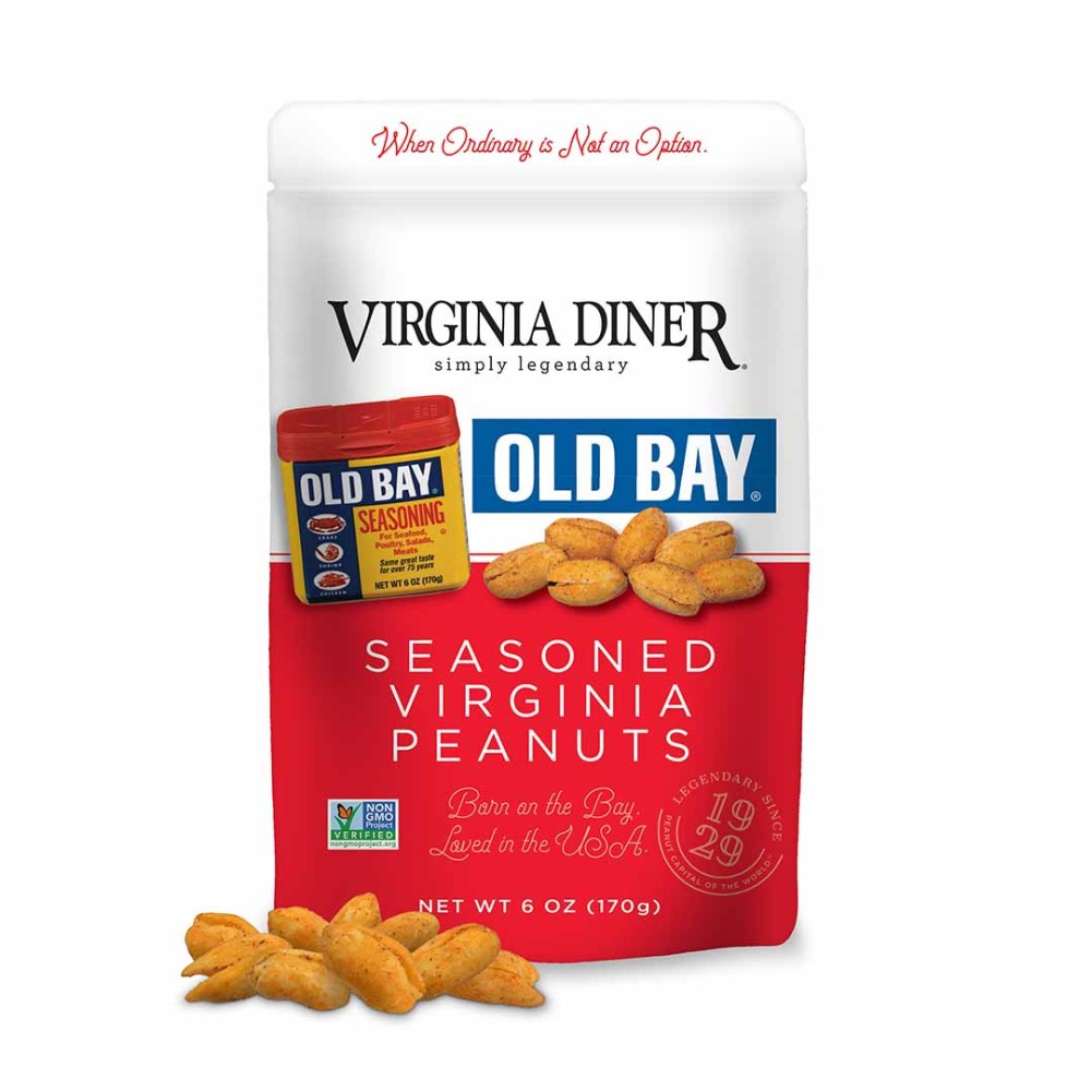 Old Bay Peanuts Resealable Pouch