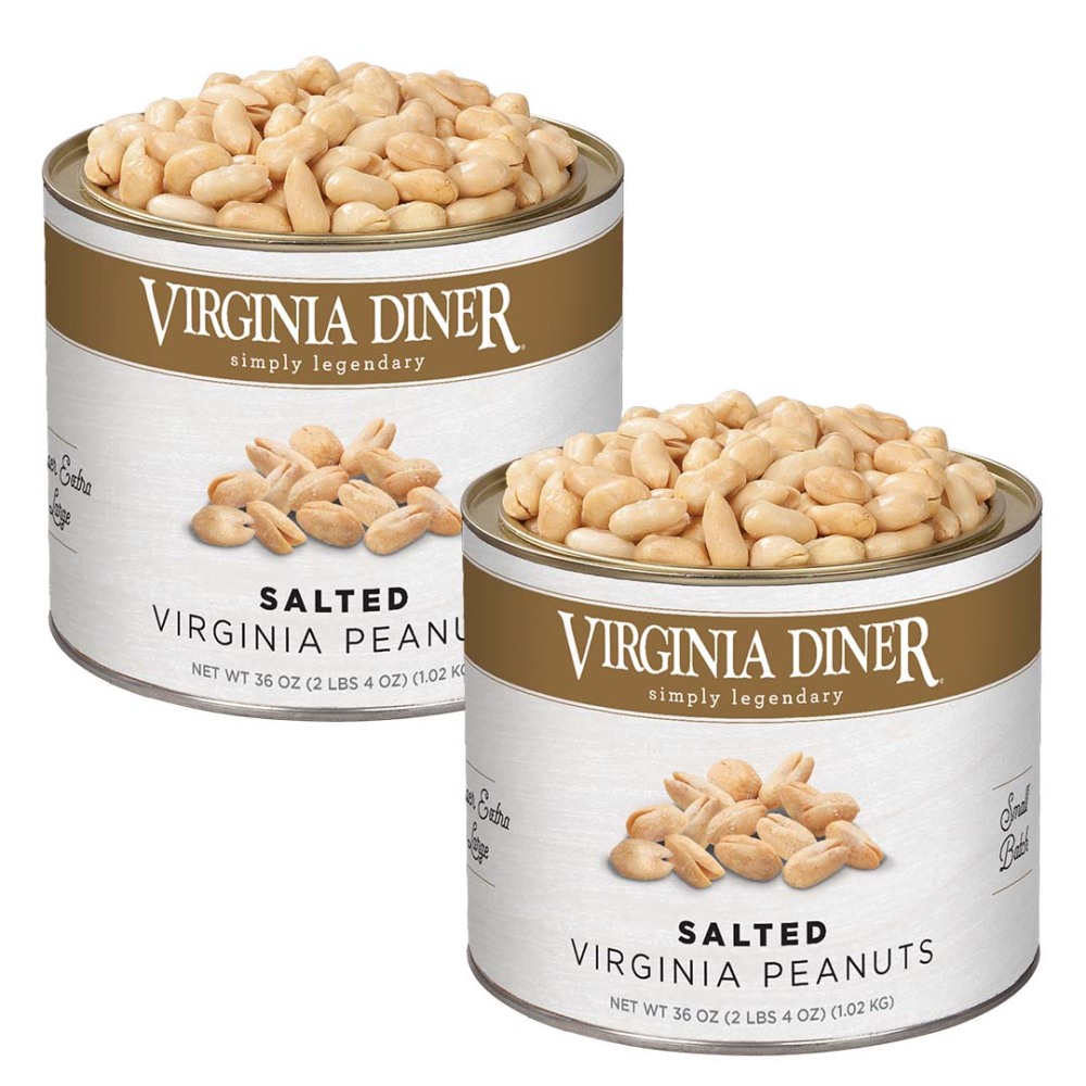 Salted Peanuts 36 oz Can 2-Pack