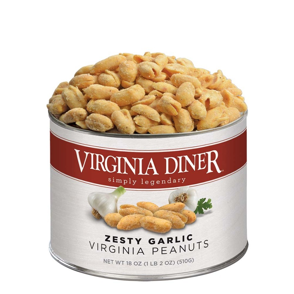 Zesty Garlic Peanuts