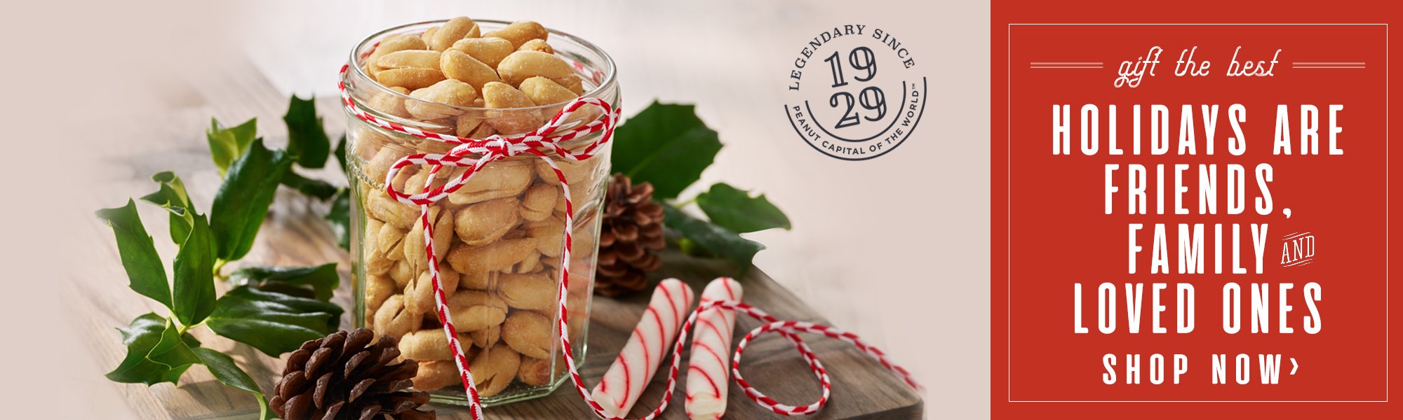 Holiday Salted Peanuts