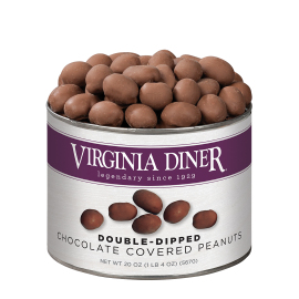 Double-Dipped Chocolate Covered Peanuts - 20 oz.