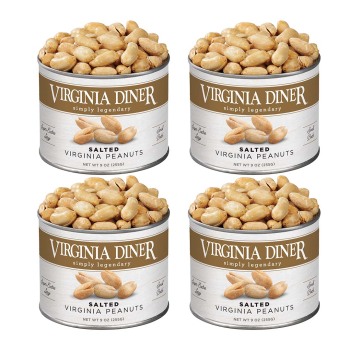 Salted Peanuts 9 oz Can 4-Pack