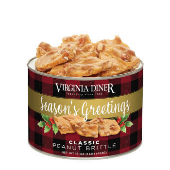 16 oz. Season's Greetings Buttery Peanut Brittle