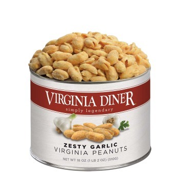 Zesty Garlic Peanuts