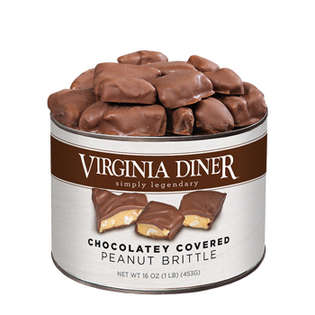 Chocolatey Peanut Brittle - 16 oz.