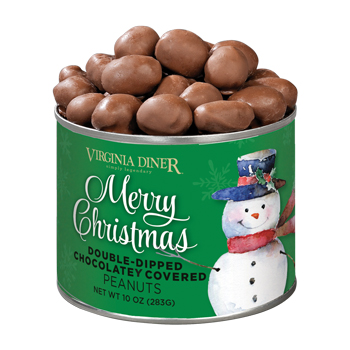 Merry Christmas Double-Dipped Chocolatey Peanuts