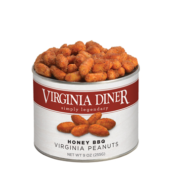 Product Image of Honey BBQ Virginia Peanuts - 9 oz.