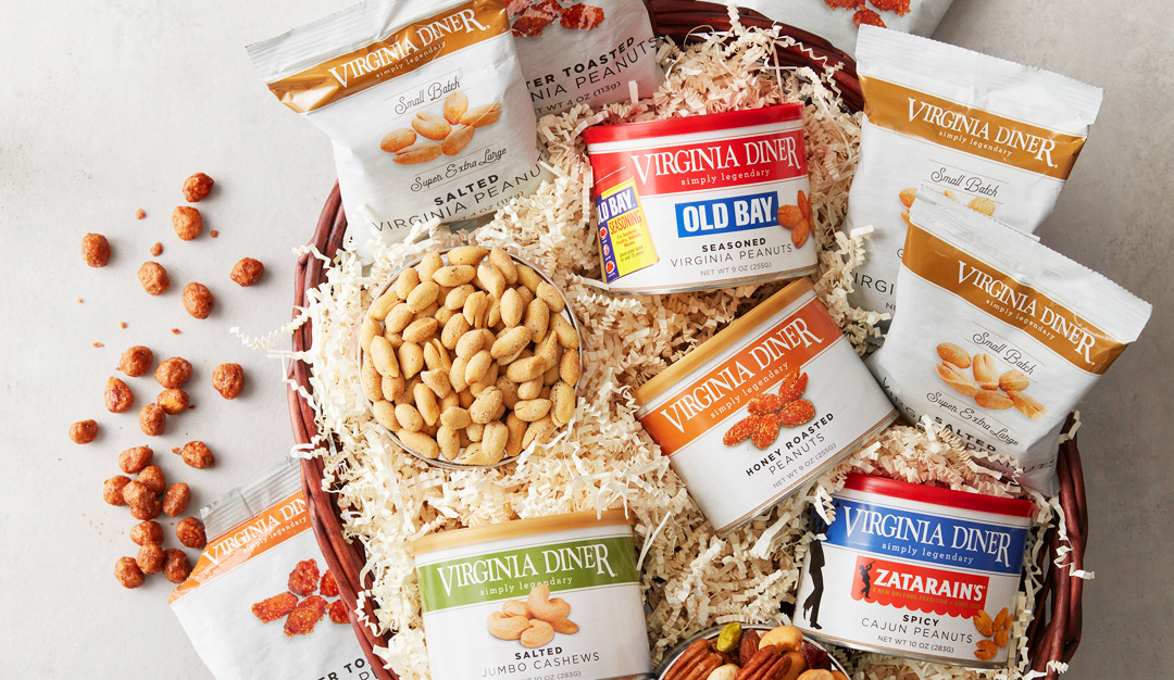 Unwrap the Perfect Gift with our Virginia Peanuts Gift Baskets!