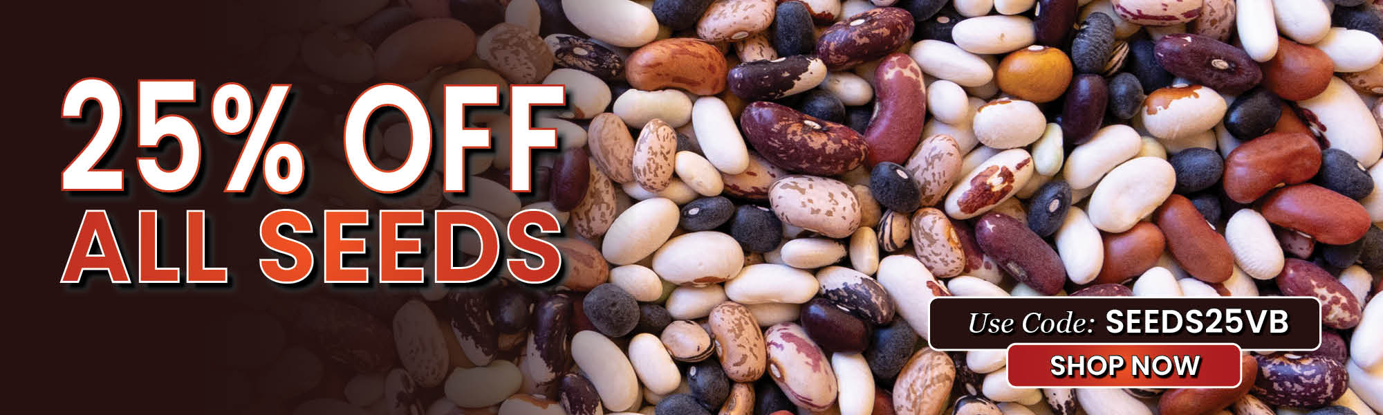 25% Off All Seeds