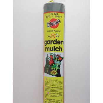 Plastic Garden Mulch (3 X 100)