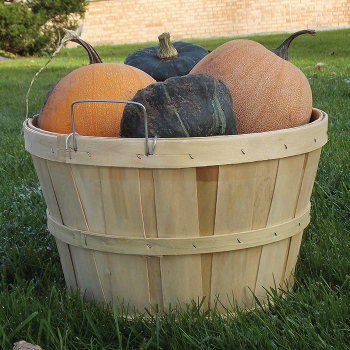 Wooden Basket 1/2 Bushel