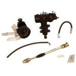 Brand Spanking New 4 Bolt Quick Ratio Steering System Deluxe 