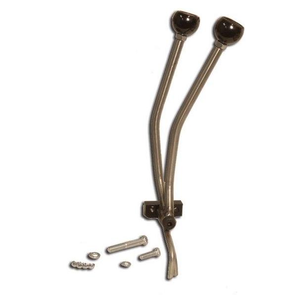 Twin Stick Transfer Case Shifter For NV 3550 also fits FORD ZF