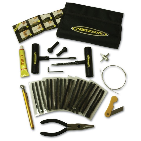 Tire Repair Kit Roll Up Compact 