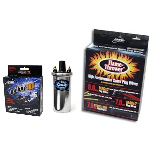 Pertronix Flame Thrower III Performance Kit (Ignitor, Plugs, Coil)