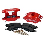 Wilwood GM D52 Dual Piston Caliper Kits 140-11290-R Red Powder Coated 