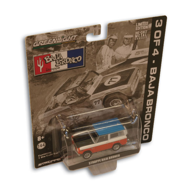 Limited Edition Stroppe Baja Bronco Toy From Greenlight Collectibles