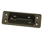 Black Finish Tailgate Handle Mounting Plate 