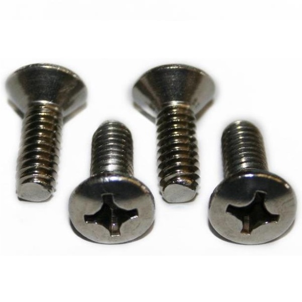 Stainless Screw Set for Tailgate Handle Mounting Plate (4) 