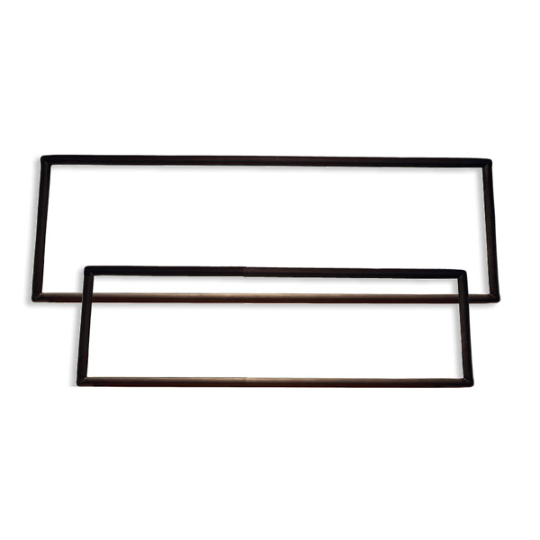 OE Quality Glass Seal Kit Slotted For Chrome For Half Cab