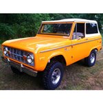Rampage Diamond Parchment/White Speedy Trac Soft Top w/Tinted Zip Out Windows
