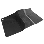 OE Black Front Rubber Floor Mat w/Bronco Script, 66-77 Bronco