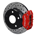 Wilwood Dynapro Lug Mount Rear Parking Brake Kit 66-75 Lg Bear Bronco w/11x1 3/4 drums 15in Wheel Re