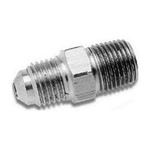 C4 Trans Cooler Line Fitting, 1/2-20 Male SAE x 1/8-27 Male NPT