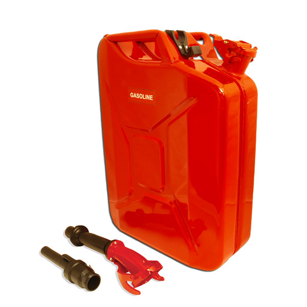 5 Gallon Red NATO Fuel Jerry Can 